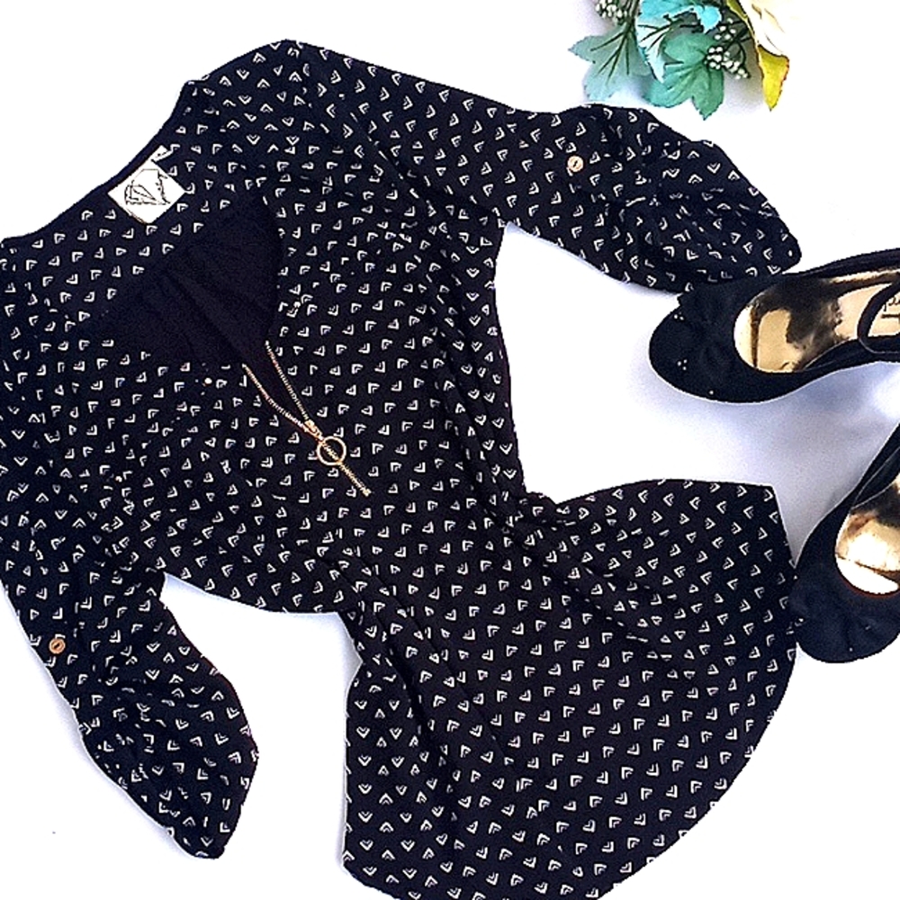 Half Zip Blouse - image 1